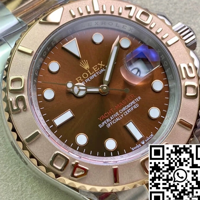 AR 40MM Rolex Factory 116621 Yacht-Master Dial Chocolate 0416